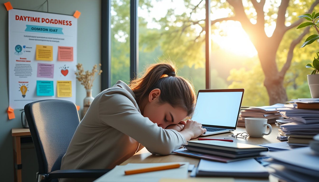 découvrez les causes de la somnolence diurne et les solutions pour y remédier. cet article vous guide à travers les facteurs contribuant à cette fatigue excessive et vous offre des conseils pratiques pour améliorer votre vigilance et votre bien-être au quotidien.